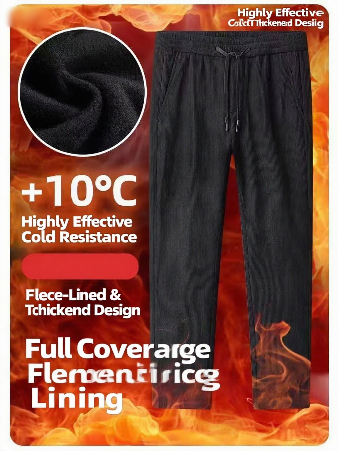 Black gray men's corduroy and  - Corduroy Pant Warm recensione e prezzo