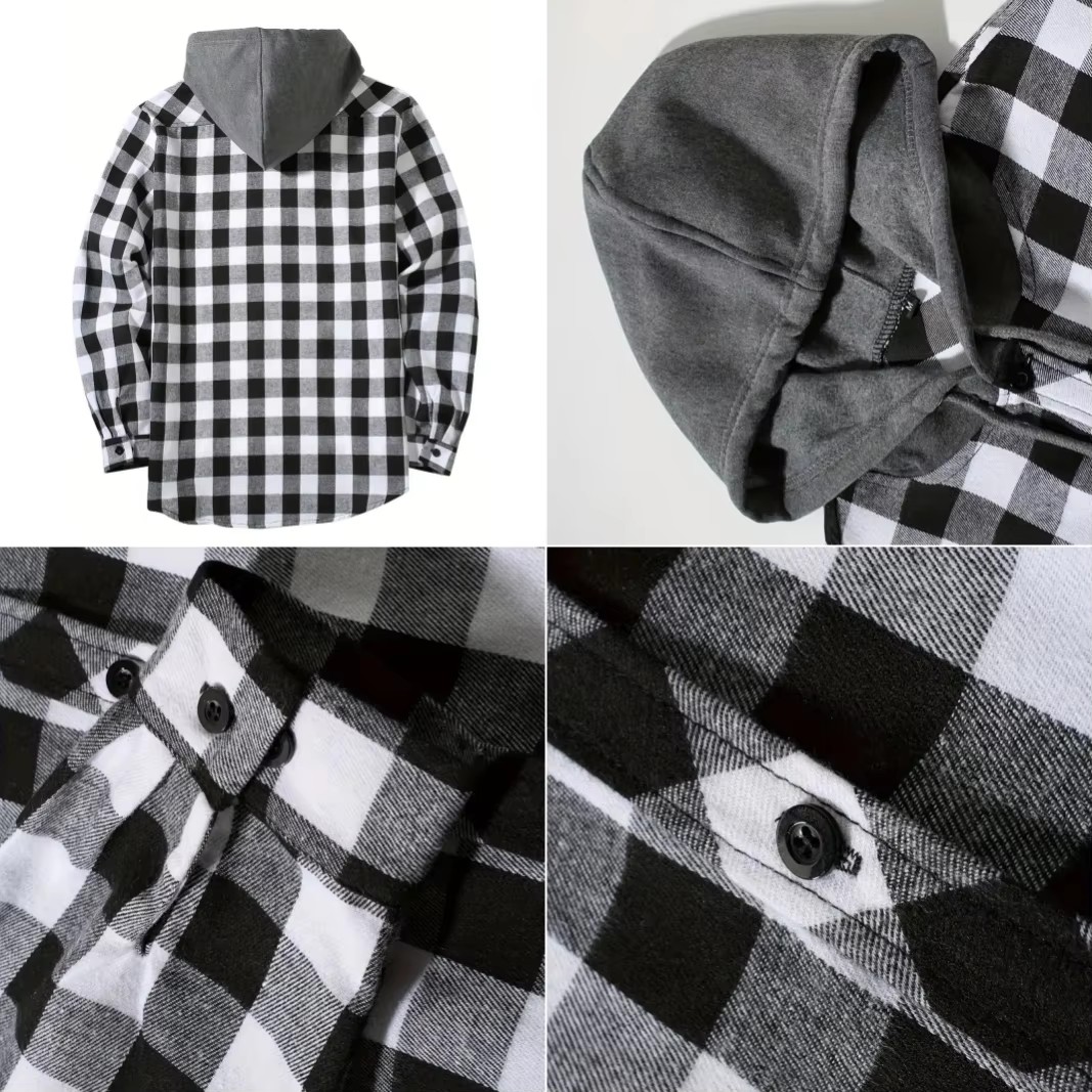 Men's Business Spring And Autu - Flannel Shirt Lined recensione e prezzo