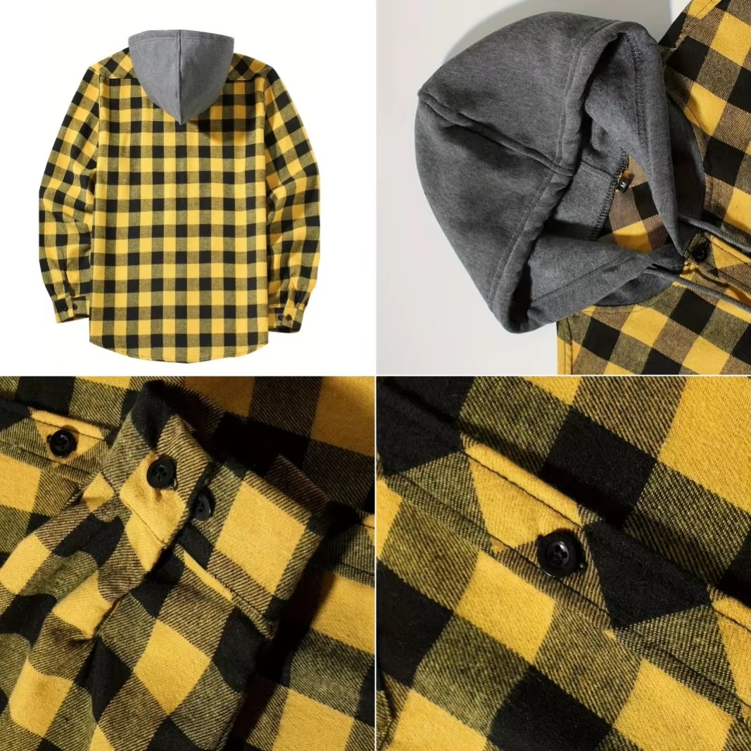Men's Business Spring And Autu - Flannel Shirt Lined recensione e prezzo