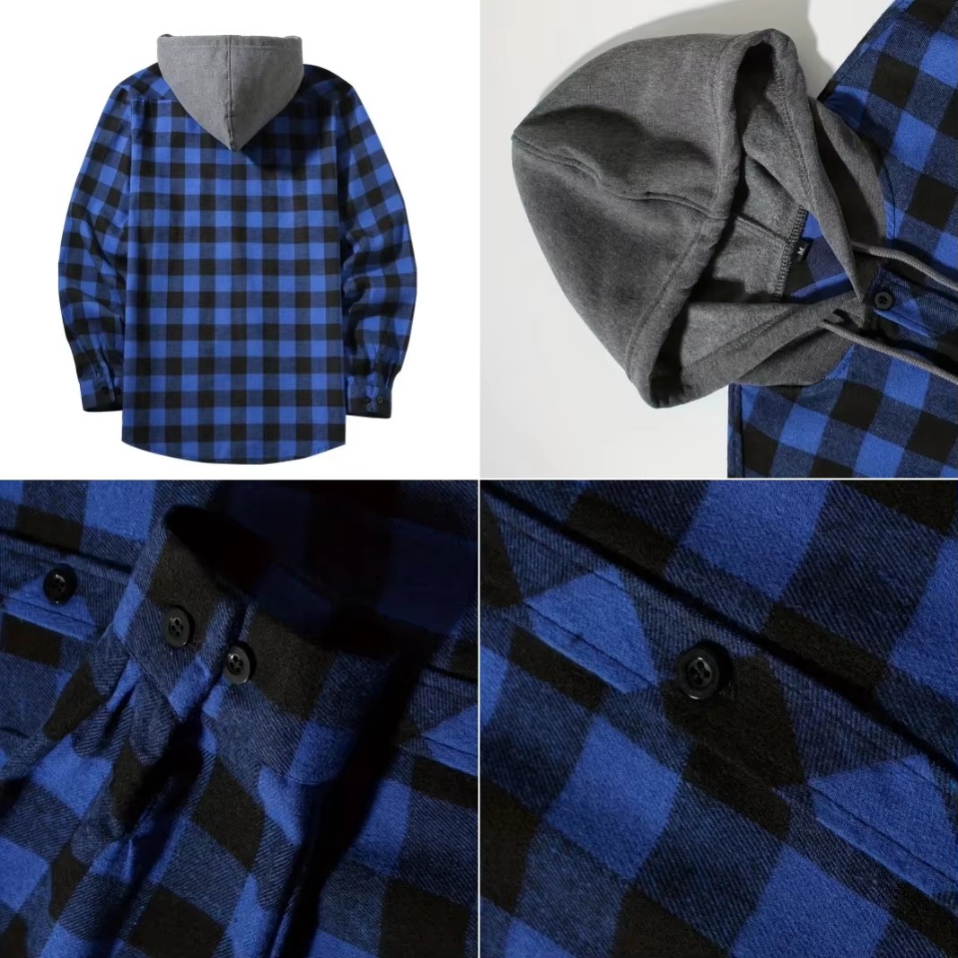 Men's Business Spring And Autu - Flannel Shirt Lined recensione e prezzo