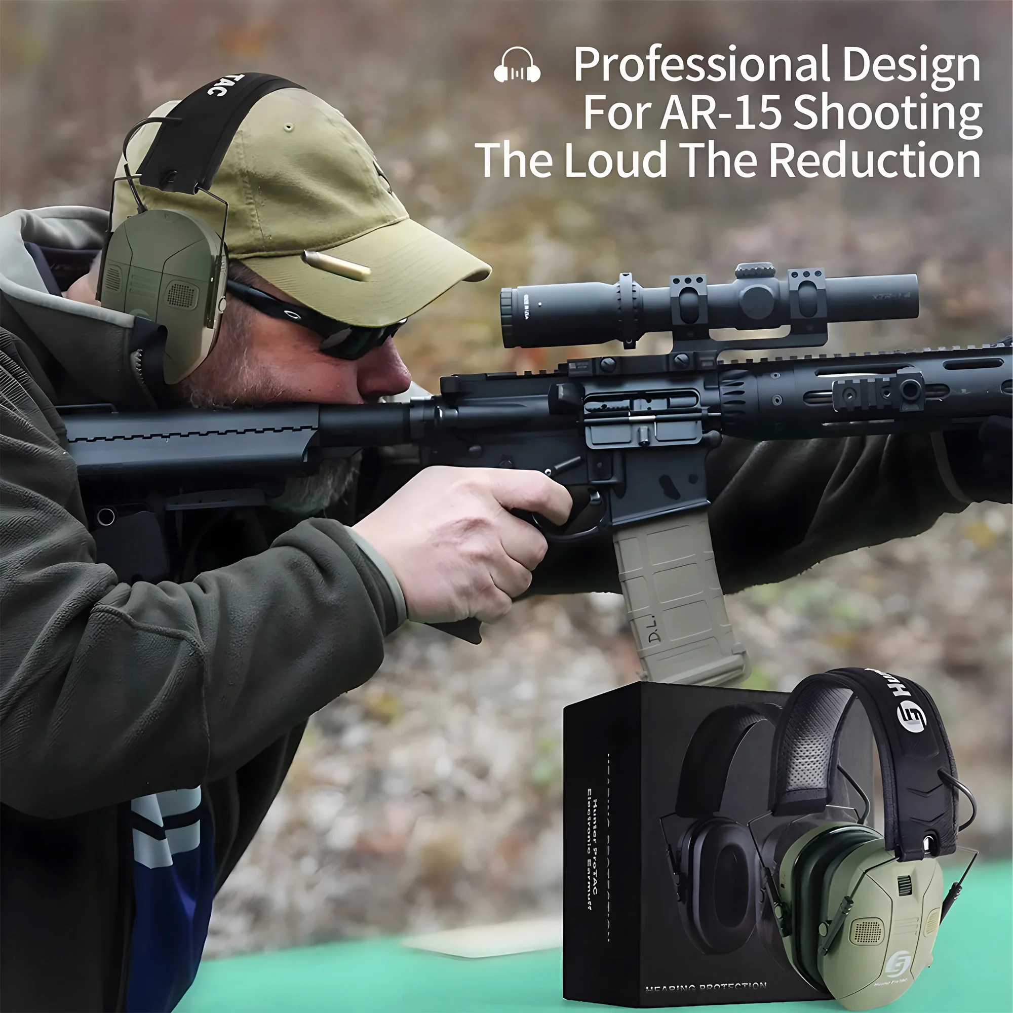 Foldable Tactical Shooting Ear - Earmuffs Foldable recensione e prezzo