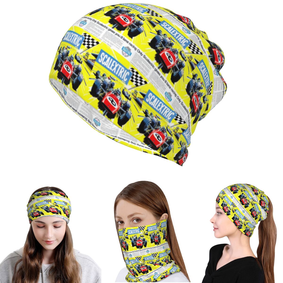 Scalextric Vintage Stuff Banda - Knit Beanie Hat Warm recensione e prezzo