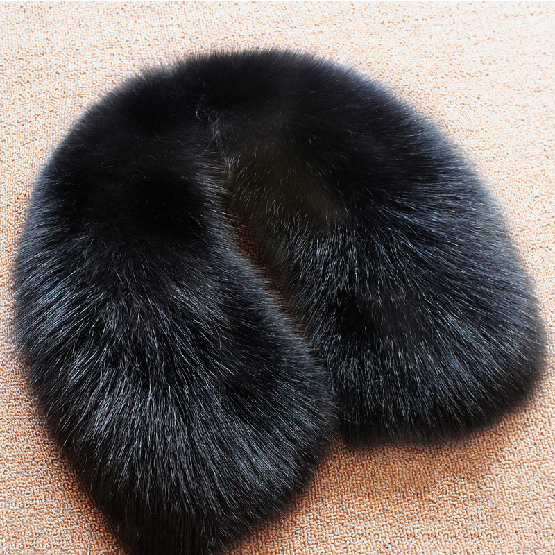 Real wool collar whole fur fox - Wool Scarf Men recensione e prezzo