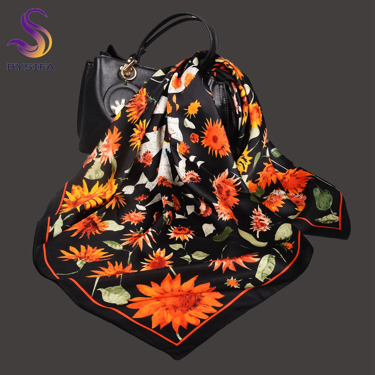 BYSIFA Letters Silk Scarf Shaw - Shawl Wrap Winter recensione e prezzo
