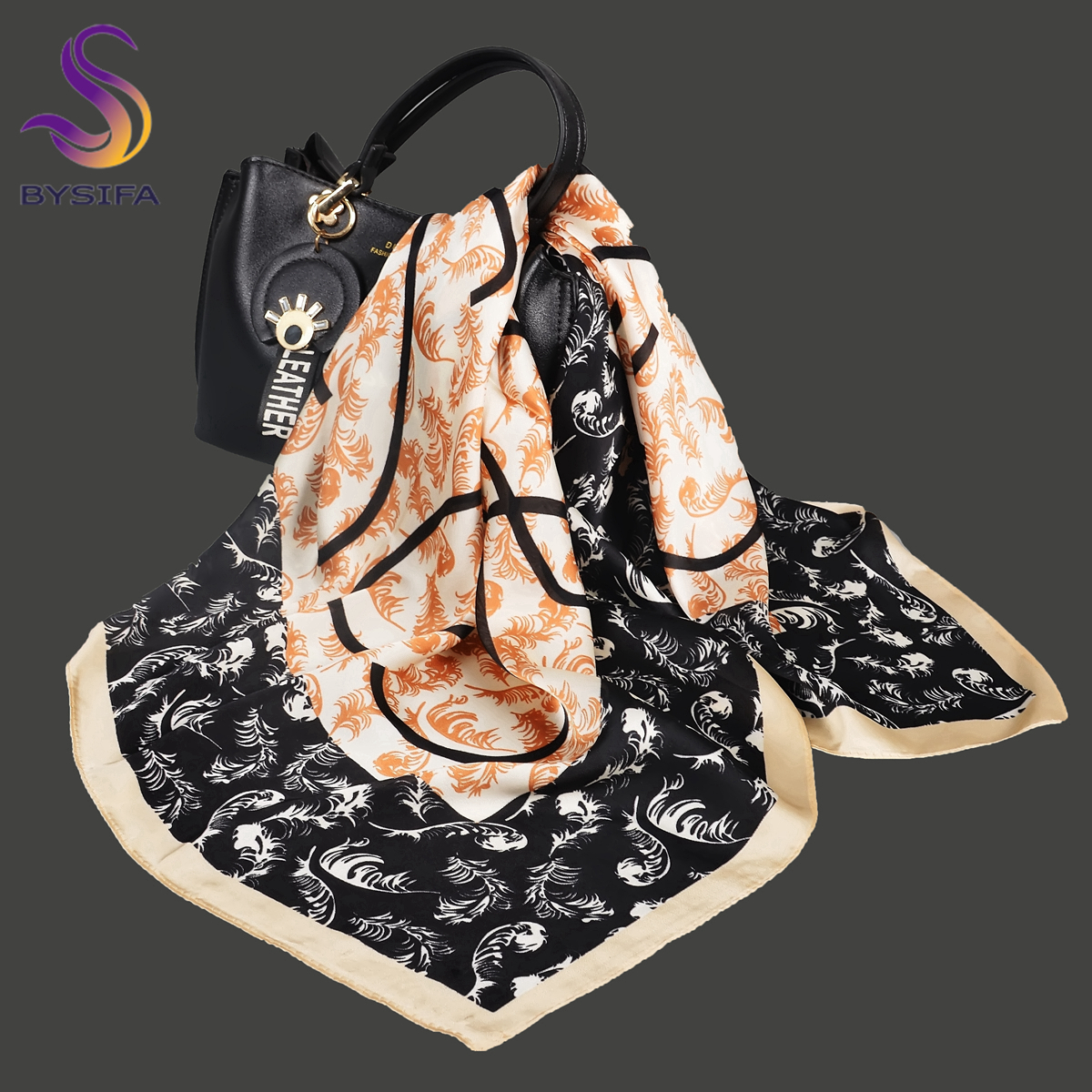 BYSIFA Letters Silk Scarf Shaw - Shawl Wrap Winter recensione e prezzo