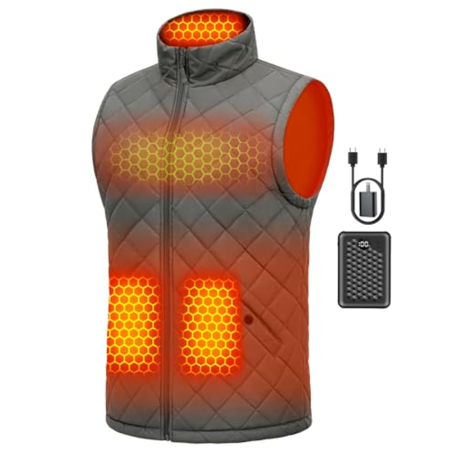 Wulcea Graphene Heated Vest Fo - Heated Vest Battery recensione e prezzo