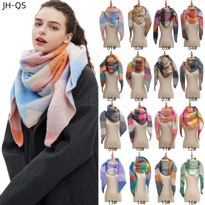 Women's Plaid Scarf Shawl  Sho - Shawl Wrap Winter recensione e prezzo