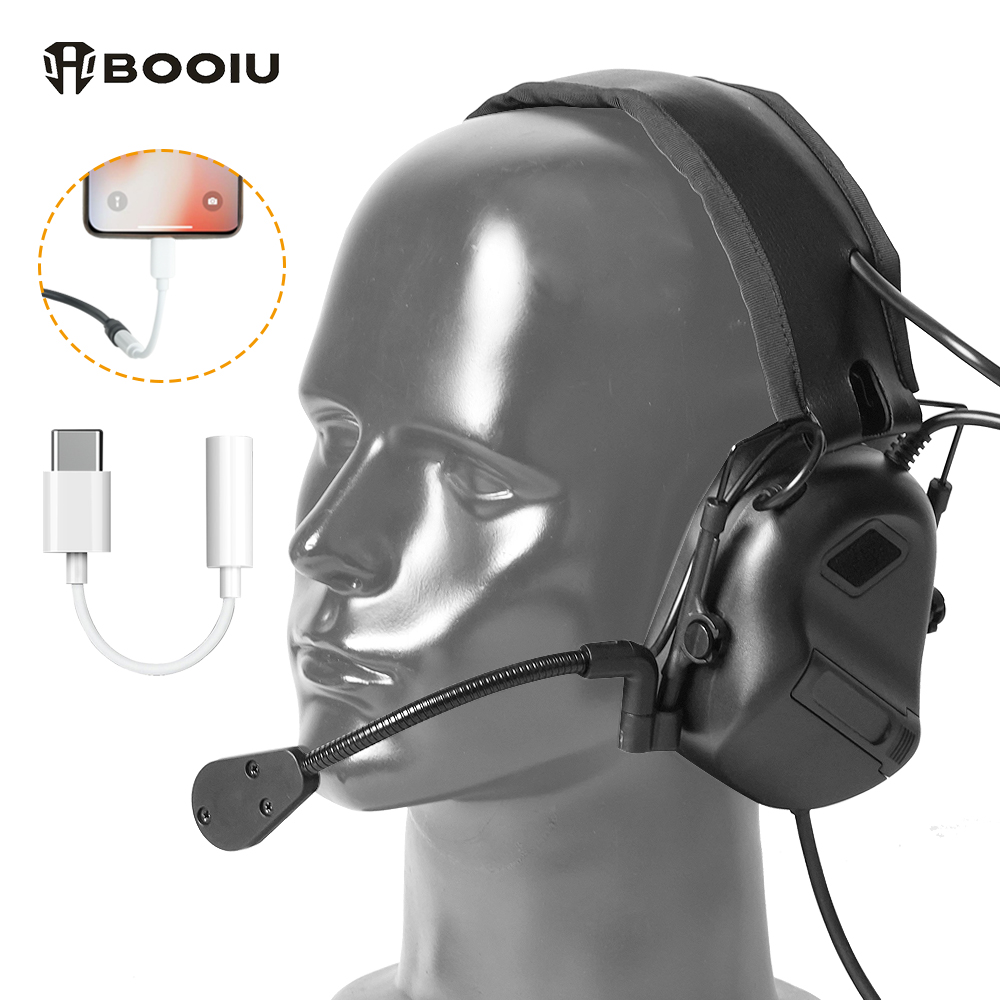 BOOIU Tactical Electronic Shoo - Earmuffs Foldable recensione e prezzo