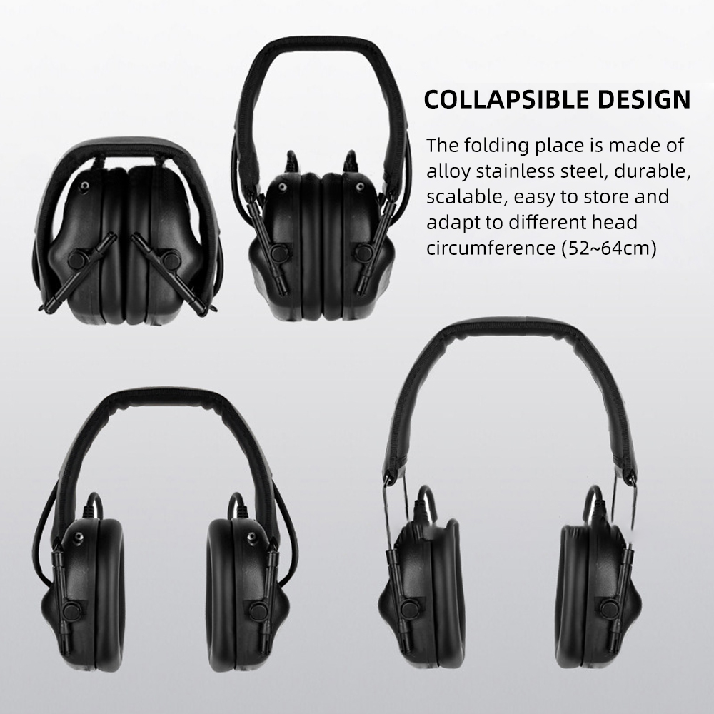BOOIU Tactical Electronic Shoo - Earmuffs Foldable recensione e prezzo