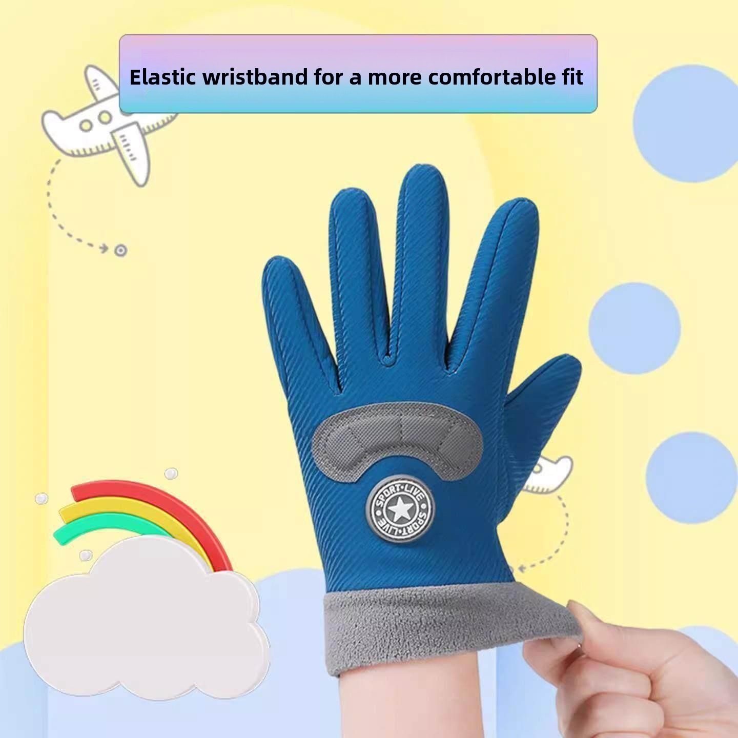 Children's Ski Gloves Winter W - Snow Glove Insulated recensione e prezzo