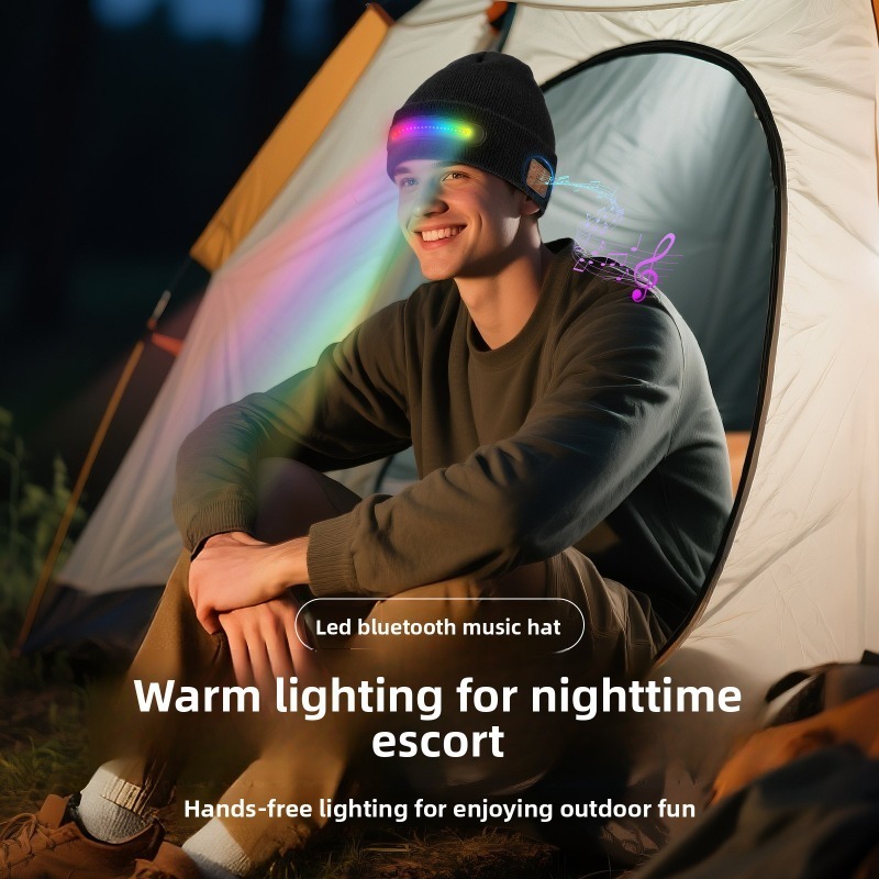 Christmas LED Light Up Bluetoo - Knit Beanie Hat Warm recensione e prezzo