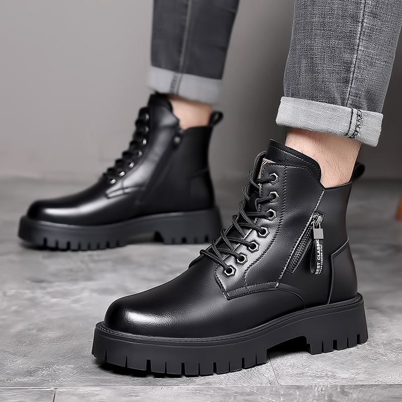 Men Classic Genuine Leather Bo - Waterproof Winter Boot recensione e prezzo