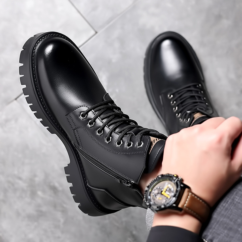 Men Classic Genuine Leather Bo - Waterproof Winter Boot recensione e prezzo