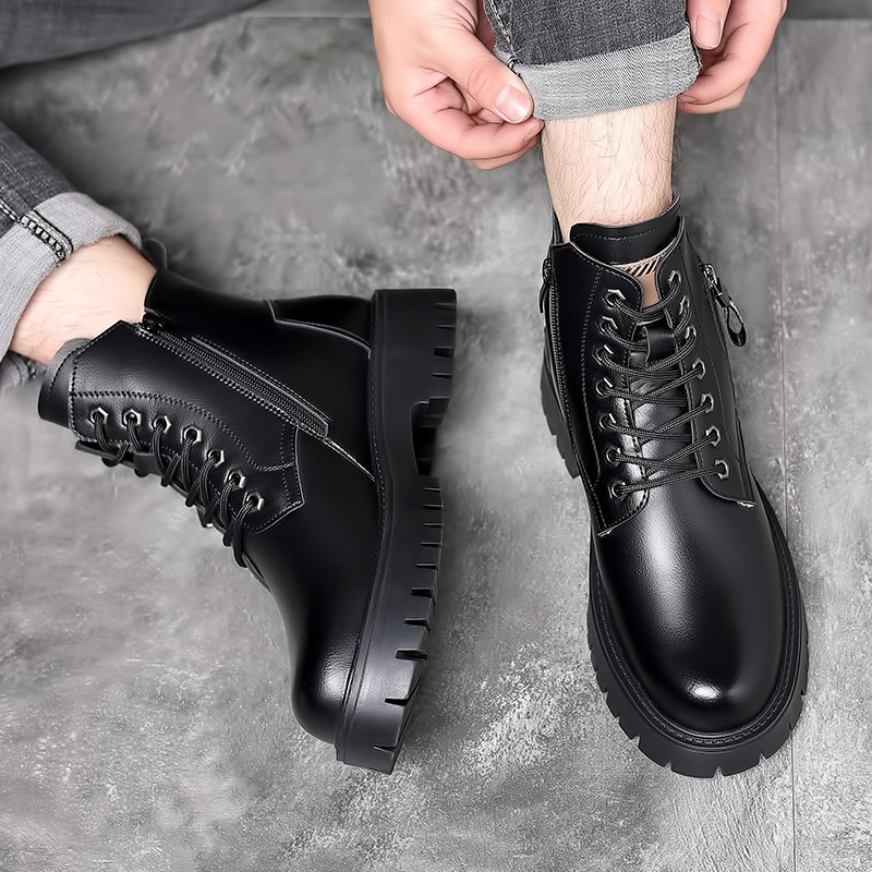 Men Classic Genuine Leather Bo - Waterproof Winter Boot recensione e prezzo