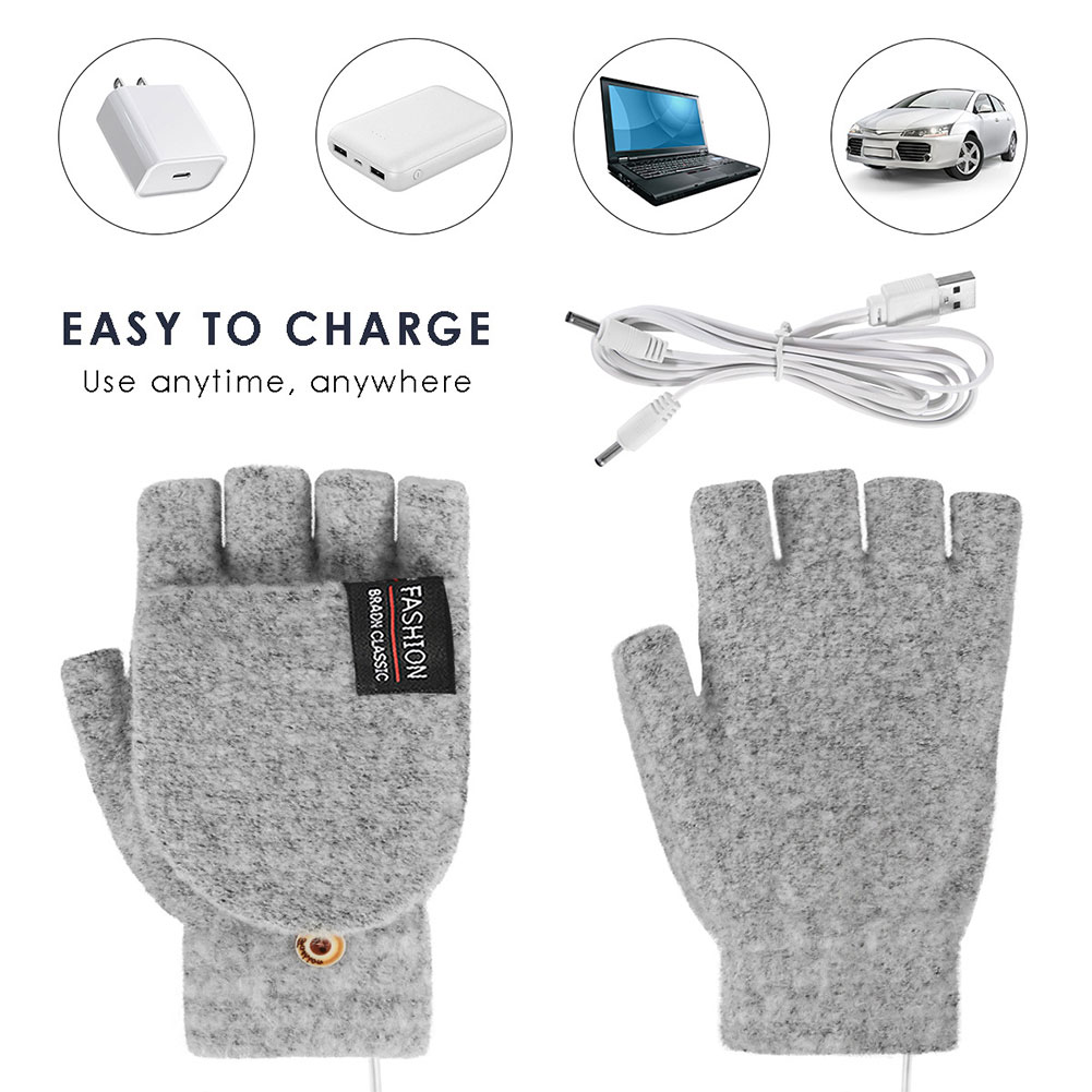 USB Electric Heated Gloves Adj - Touch Screen Gloves recensione e prezzo