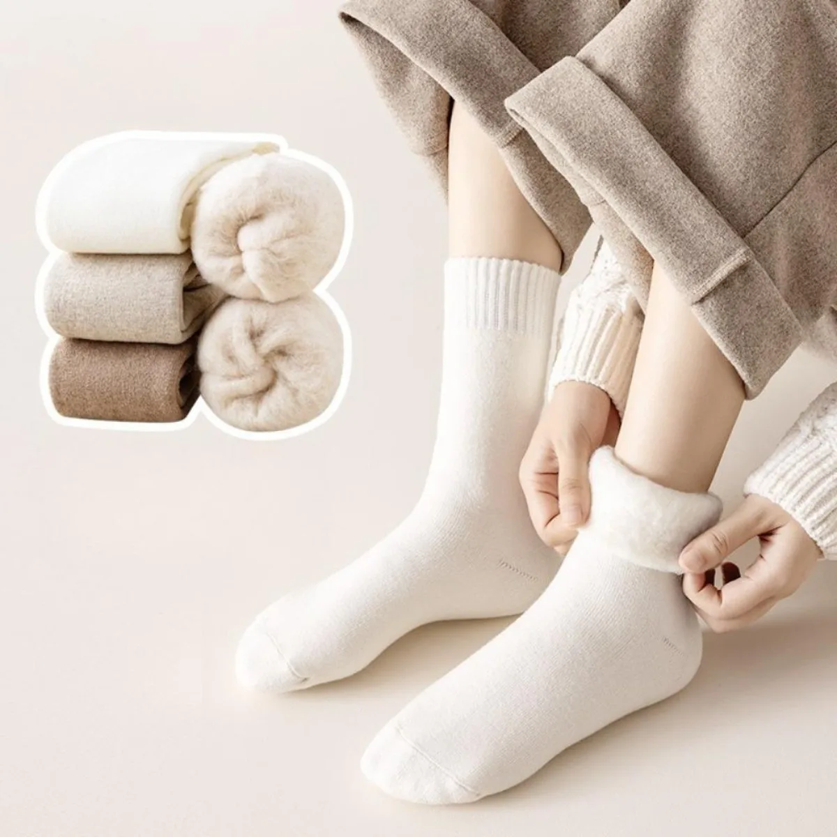 1 Pair Winter Warm Thermal Soc - Thermal Sock Wool recensione e prezzo