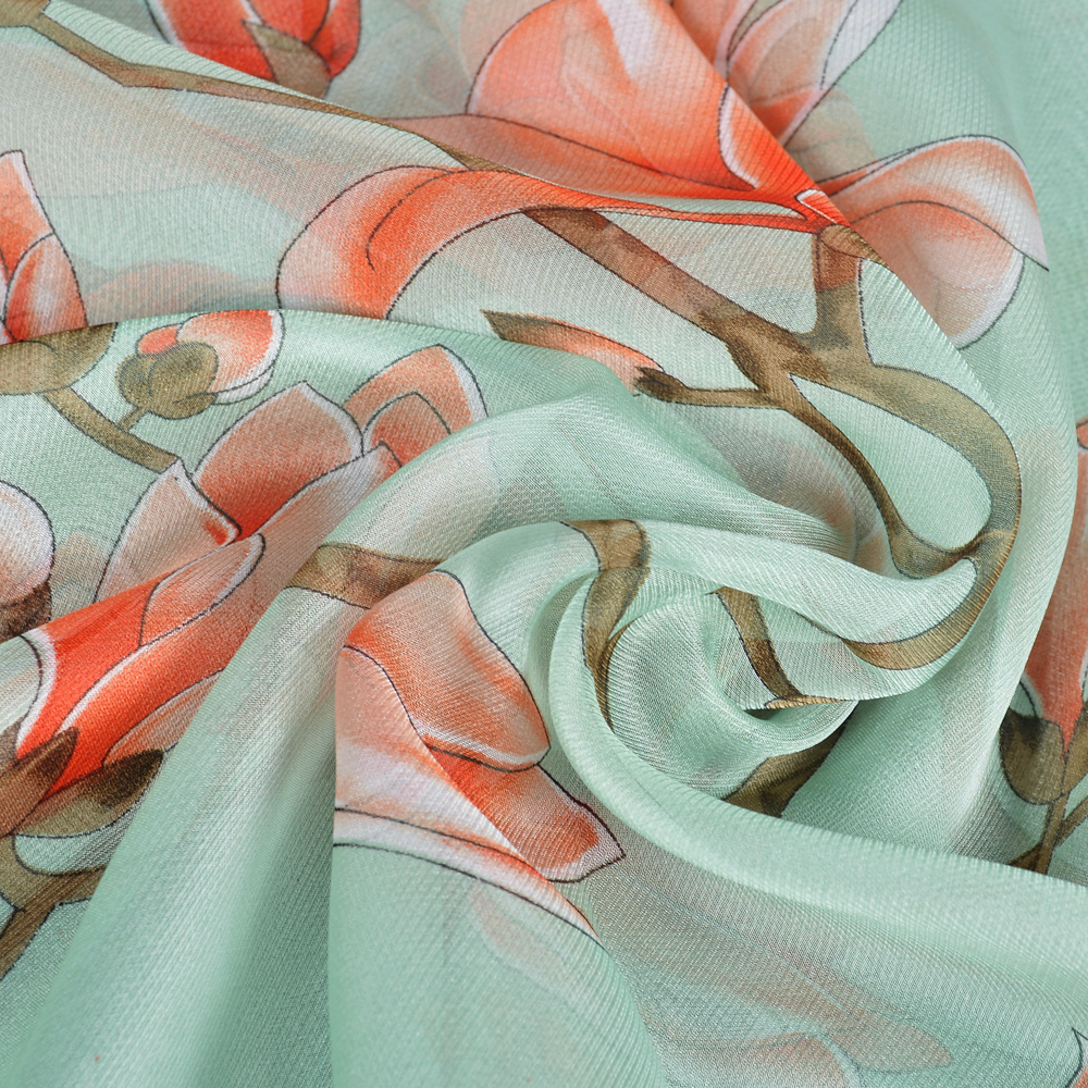 BYSIFA| Light Green Silk Scarf - Shawl Wrap Winter recensione e prezzo