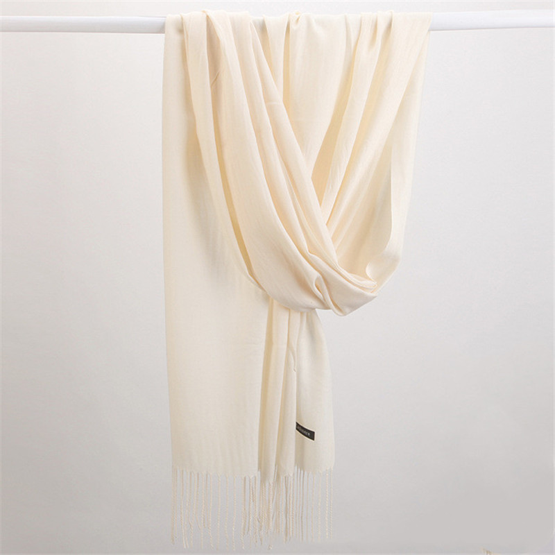 Women Solid Scarf Cashmere Fee - Cashmere Pashmina Wrap recensione e prezzo