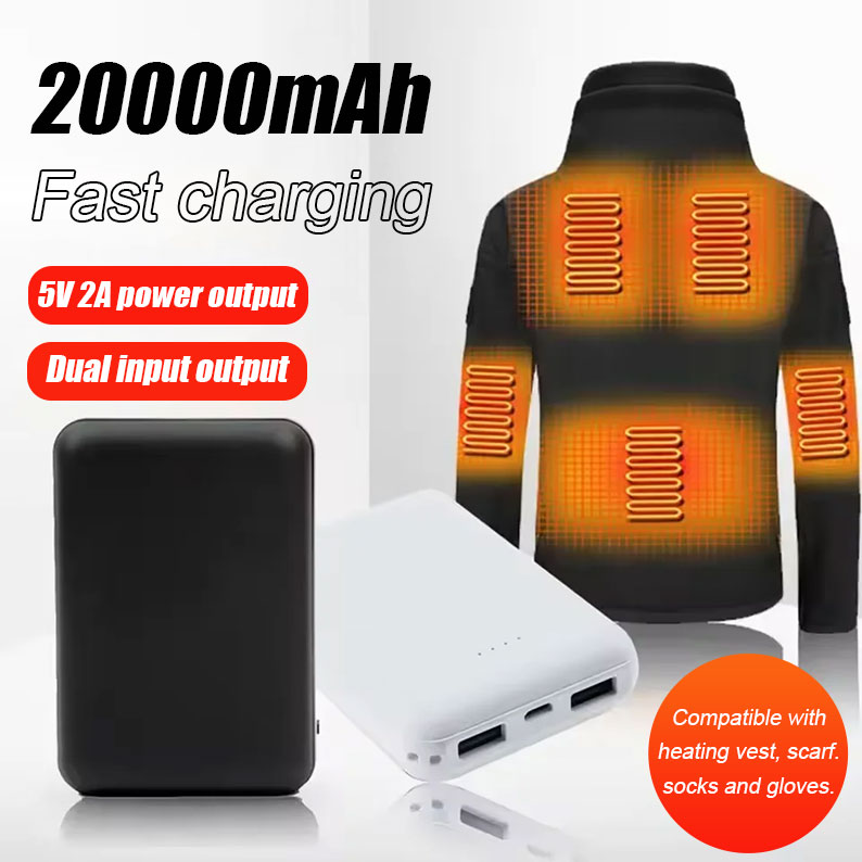 20000mAh Power Bank Portable U - Heated Vest Battery recensione e prezzo