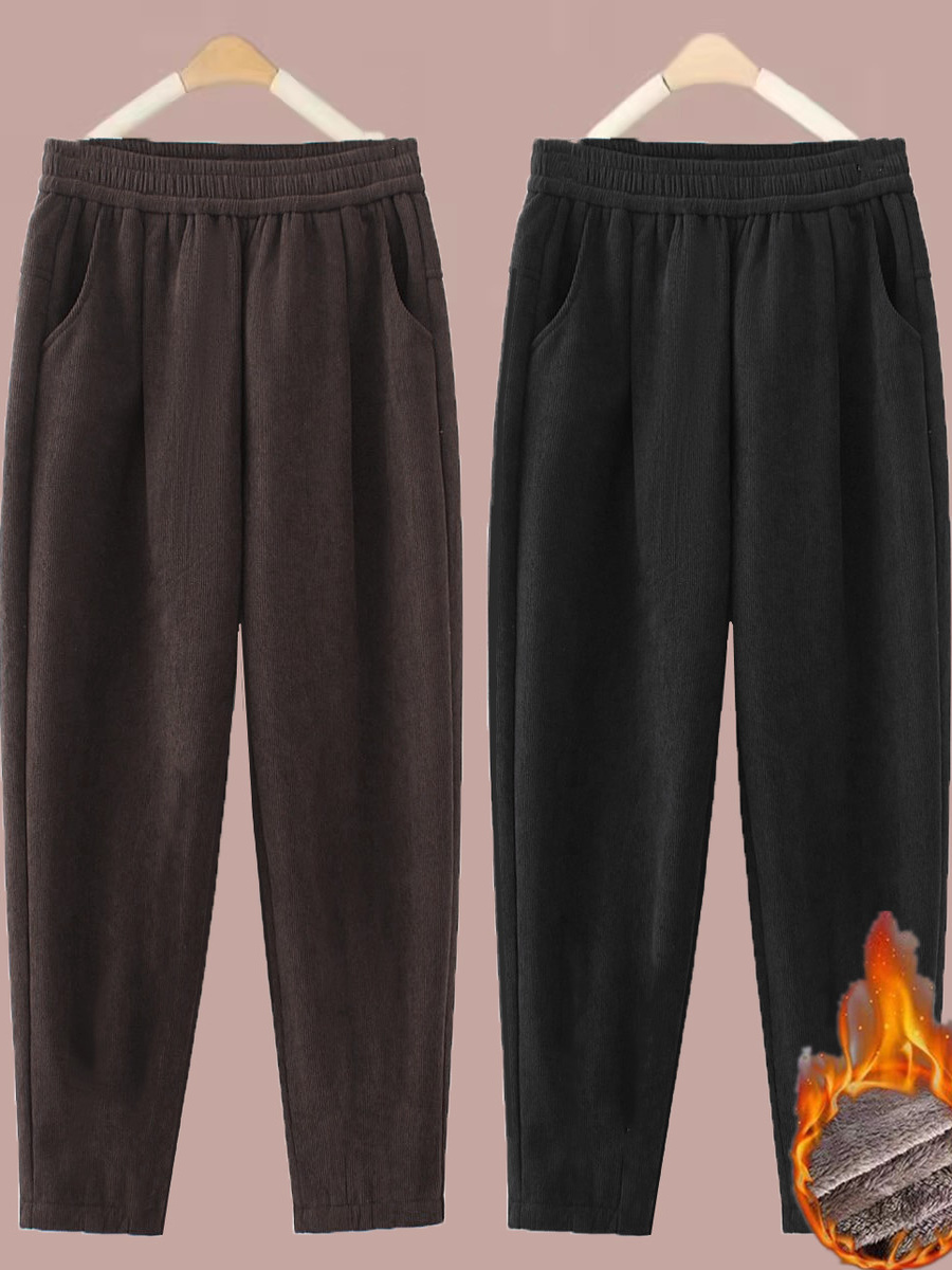Thickened Straight Leg Pants W - Corduroy Pant Warm recensione e prezzo