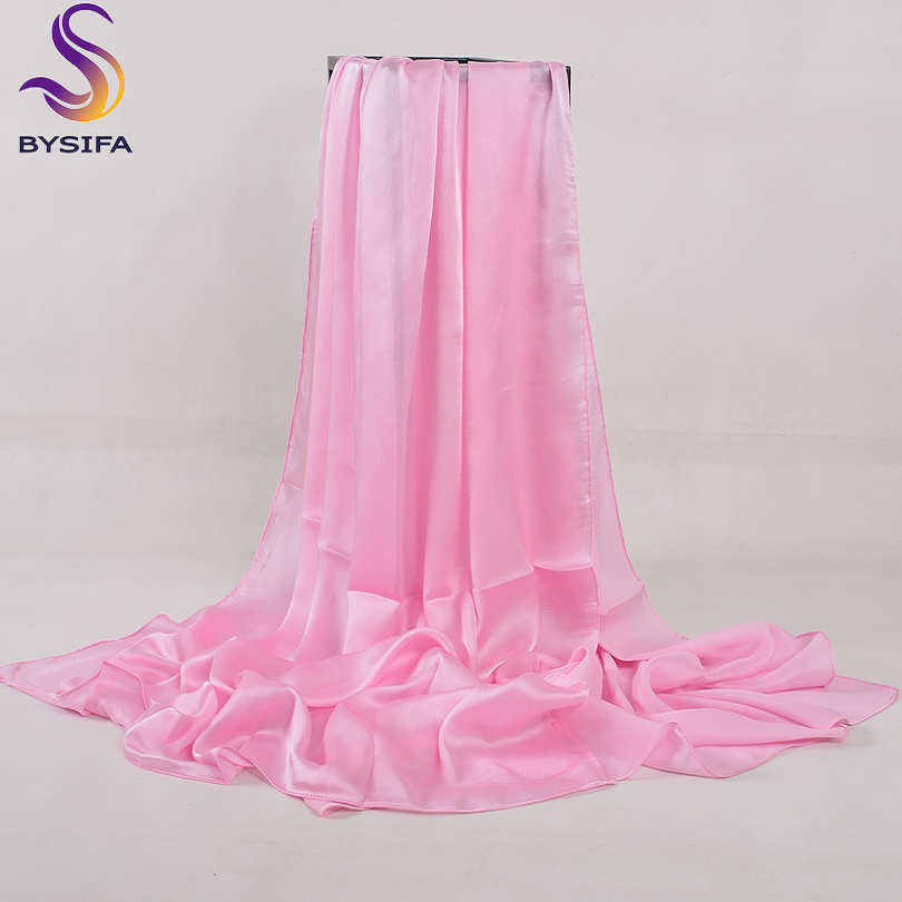 [BYSIFA] Solid Color Silk Scar - Shawl Wrap Winter recensione e prezzo