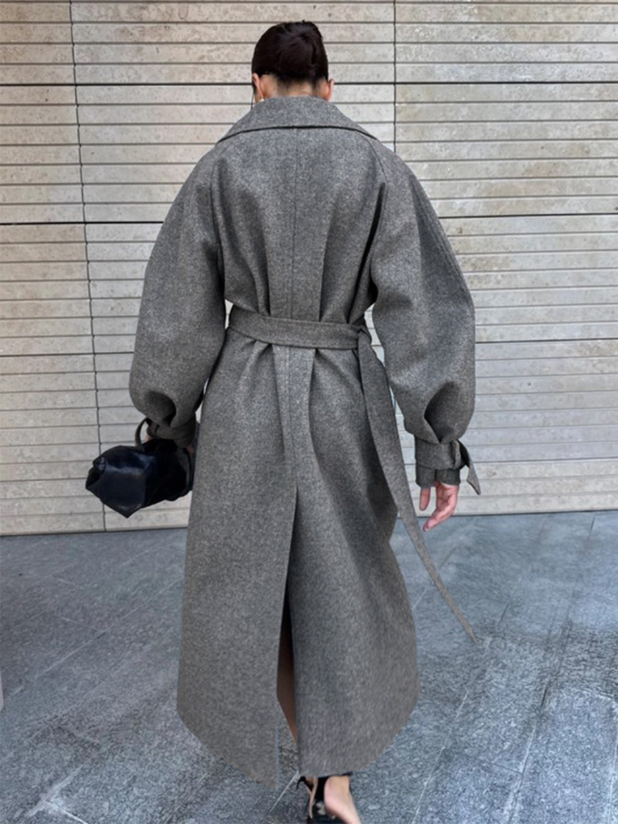 LUCYSHIHATTU Long Imitation wo - Wool Coat Peacoat recensione e prezzo