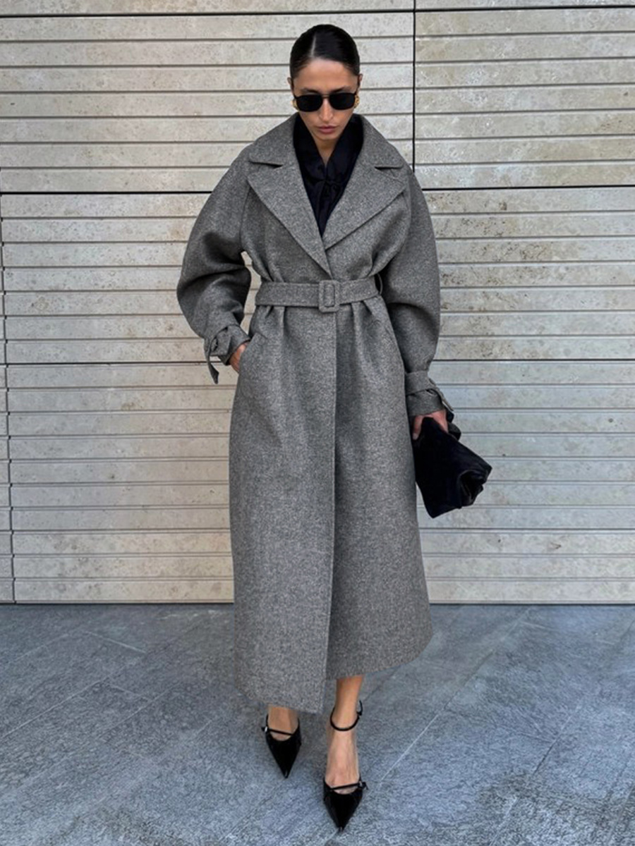 LUCYSHIHATTU Long Imitation wo - Wool Coat Peacoat recensione e prezzo