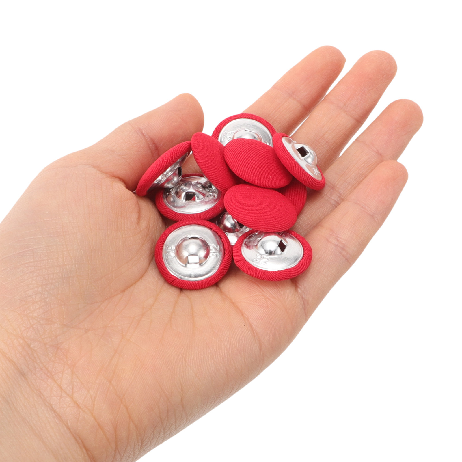 20Pcs Round Cloth Covered Butt - Wool Coat Peacoat recensione e prezzo