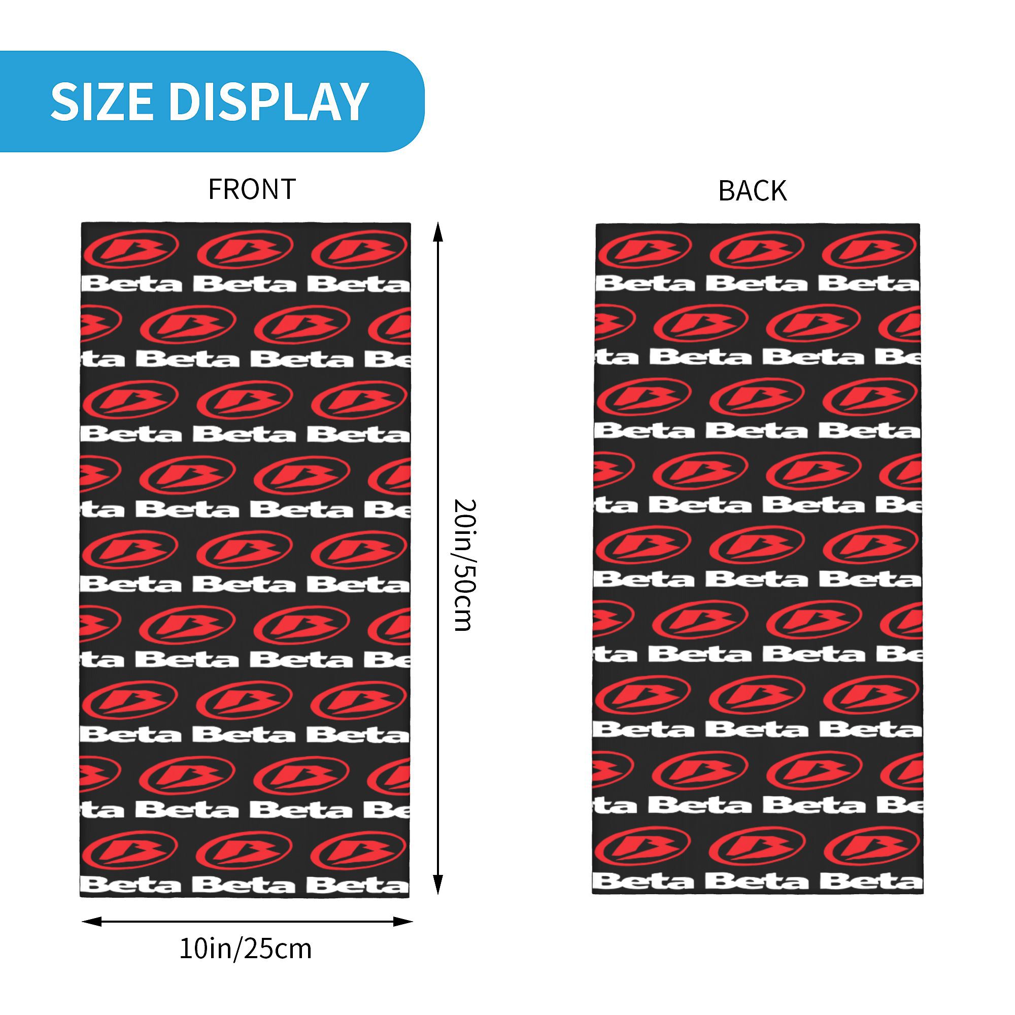 Custom New Motorcycle Racing B - Neck Gaiter Fleece recensione e prezzo