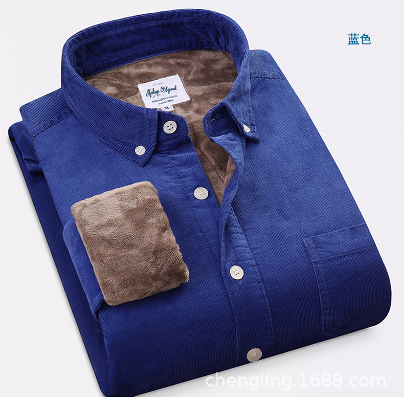 Corduroy Warm Shirts Cotton Pl - Flannel Shirt Lined recensione e prezzo