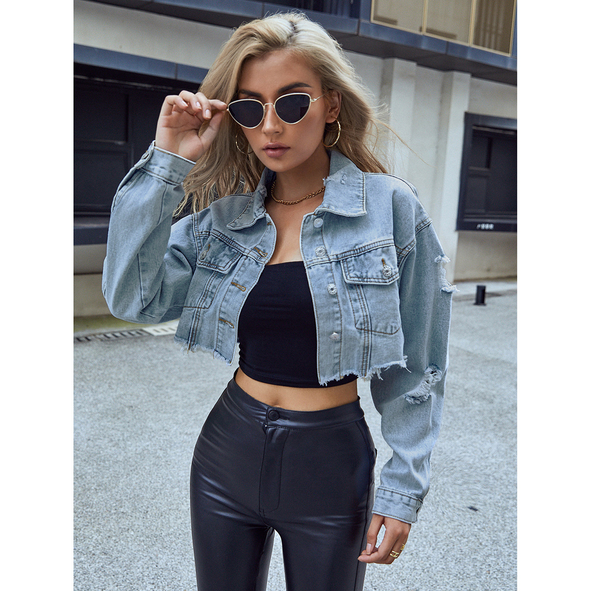 Women Denim Coats Solid Short  - Down Jacket Packable recensione e prezzo