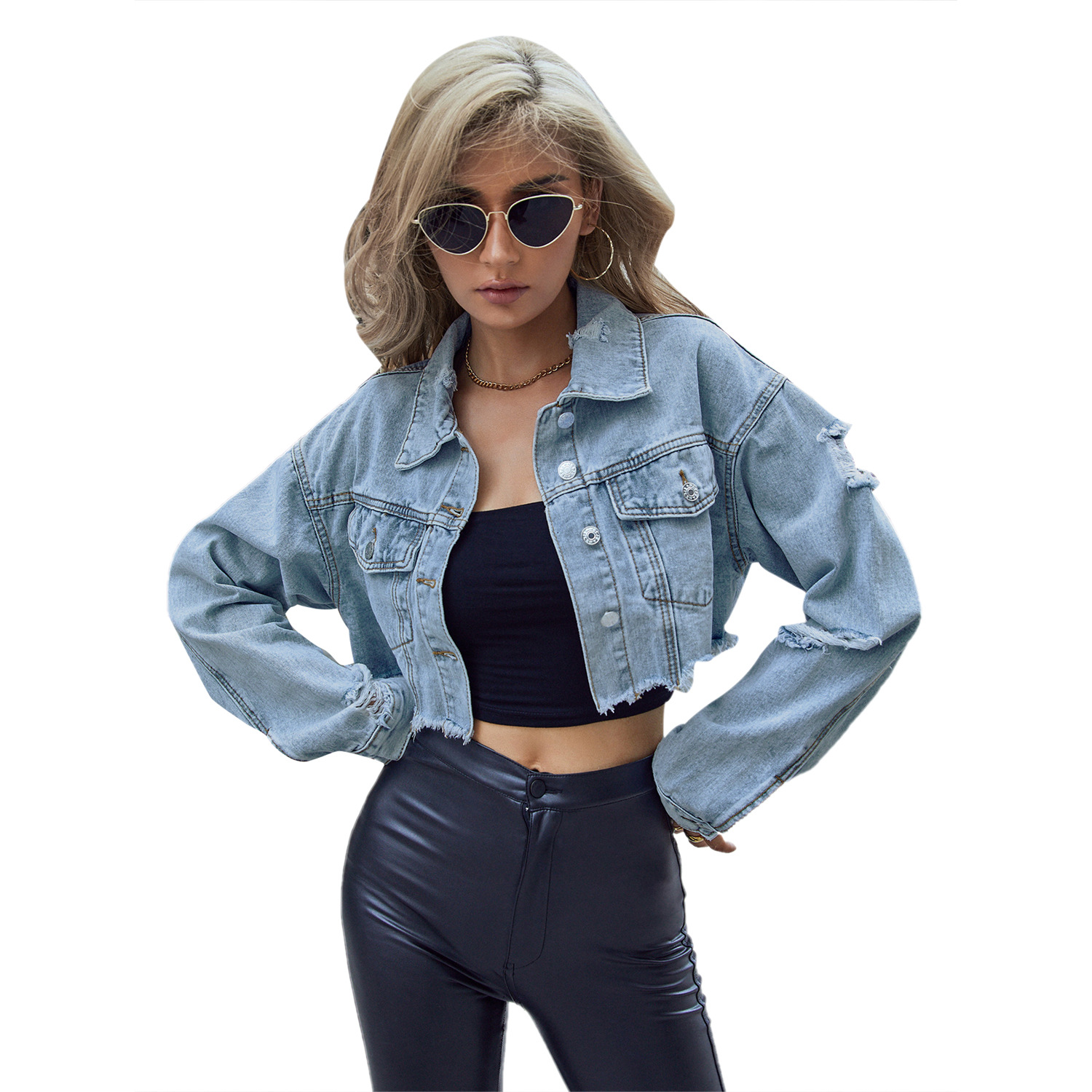 Women Denim Coats Solid Short  - Down Jacket Packable recensione e prezzo