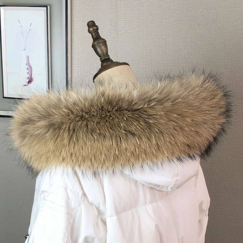 Real Fur Collar for Coat Parka - Shawl Wrap Winter recensione e prezzo
