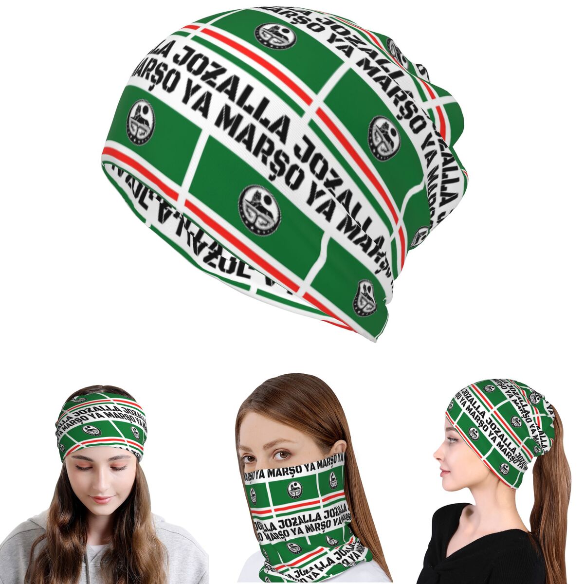 Marso Ya Jozalla Ichkeria Flag - Knit Beanie Hat Warm recensione e prezzo