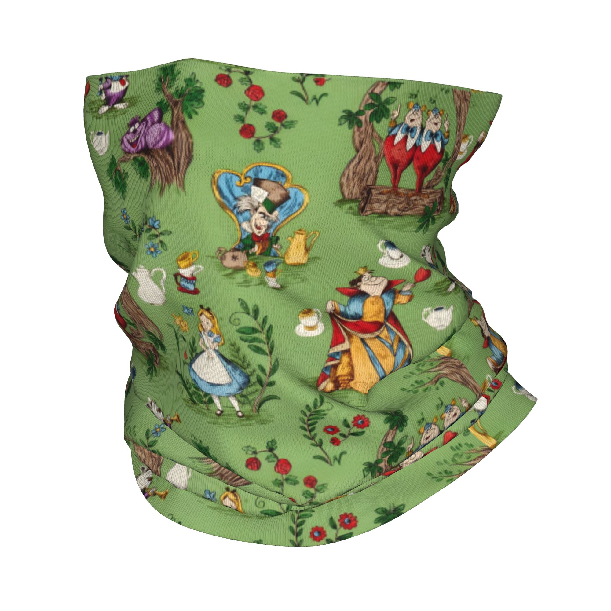 Custom A-Alice in W-Wonderland - Neck Gaiter Fleece recensione e prezzo