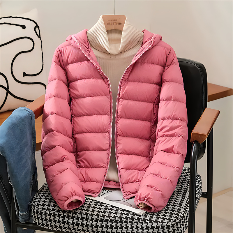 Plus Size Women Hooded Korean  - Down Jacket Packable recensione e prezzo