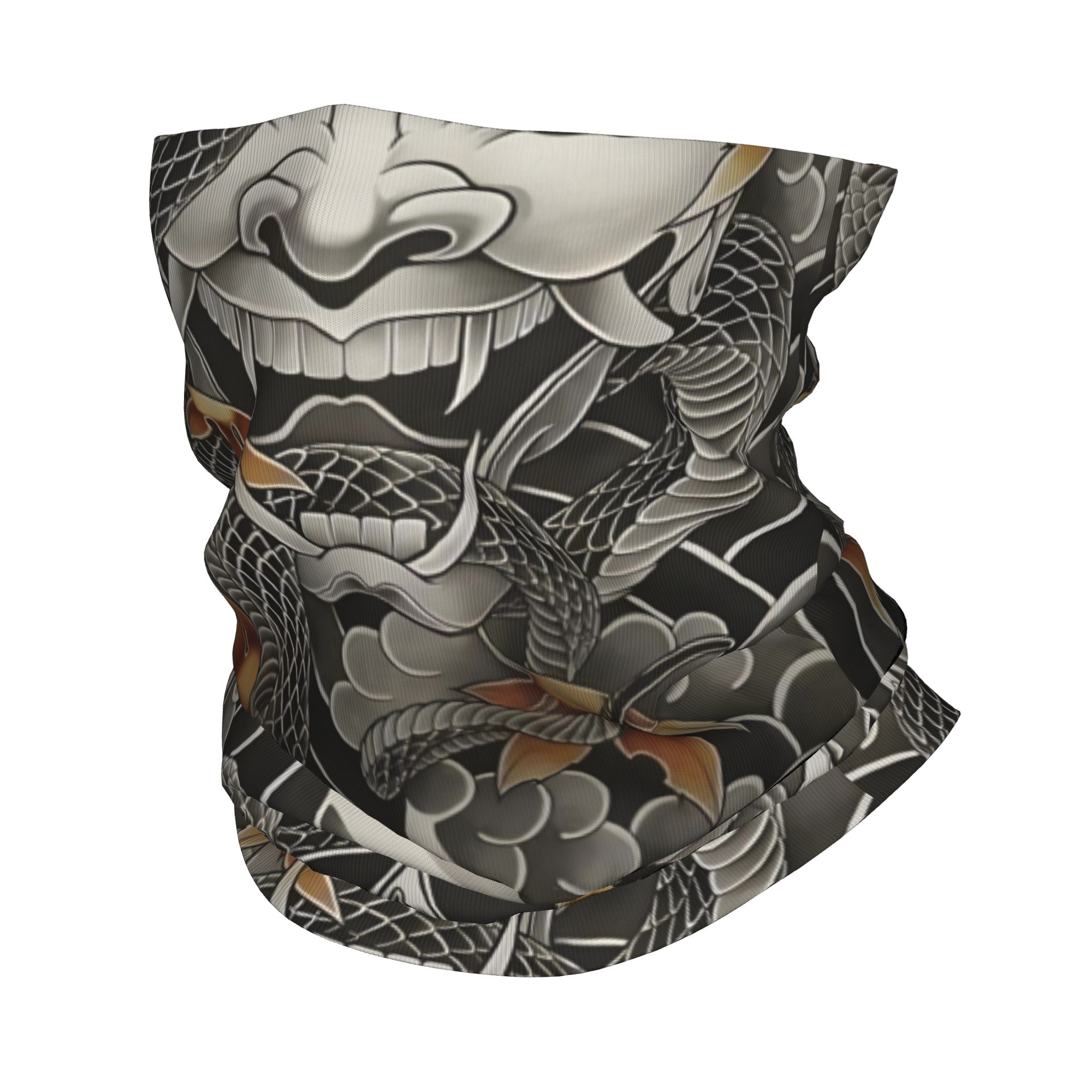 Custom Samurai Oni Demon Banda - Neck Gaiter Fleece recensione e prezzo
