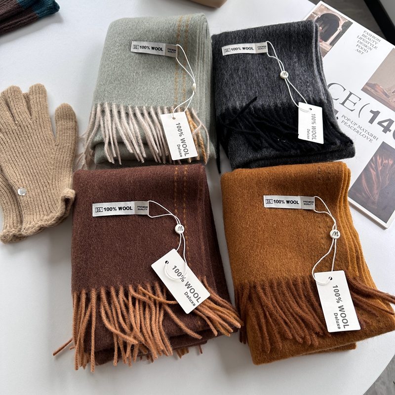 Elegant Good Quality 100% Wool - Wool Scarf Men recensione e prezzo