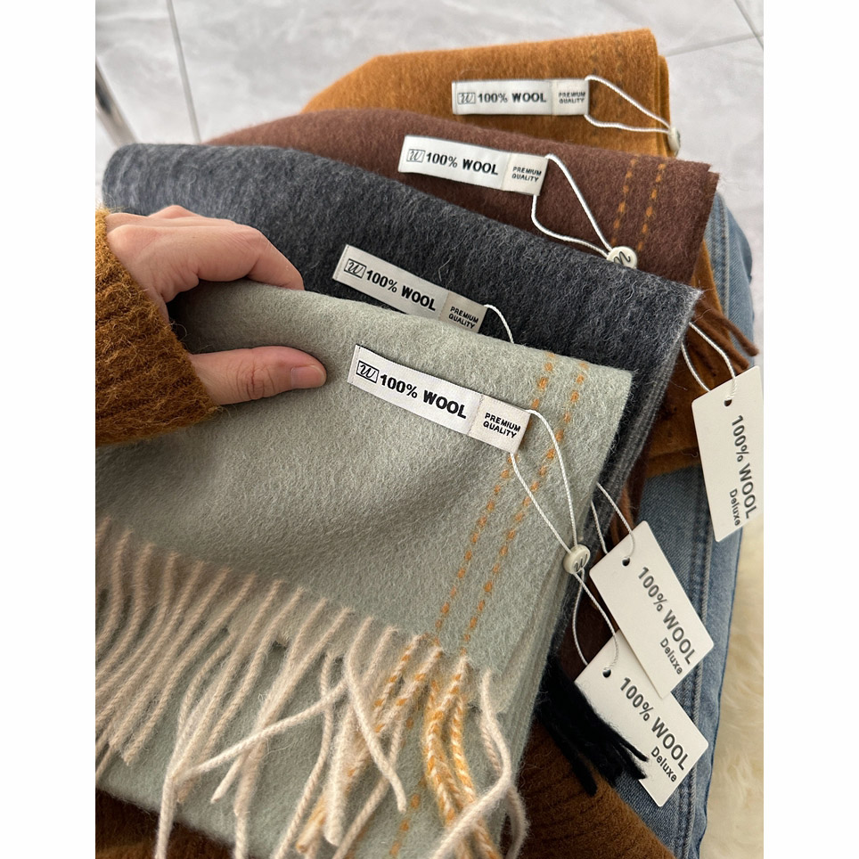 Elegant Good Quality 100% Wool - Wool Scarf Men recensione e prezzo