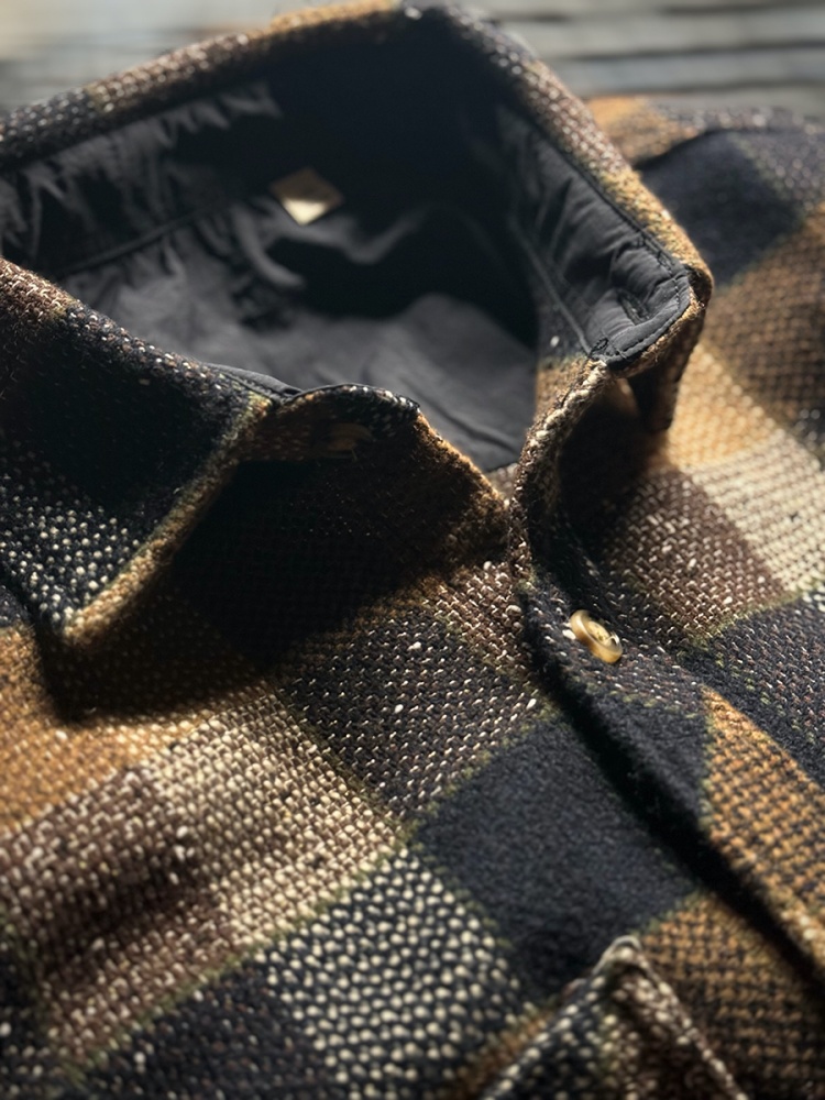 Mens American Vintage Yarn Dye - Flannel Shirt Lined recensione e prezzo