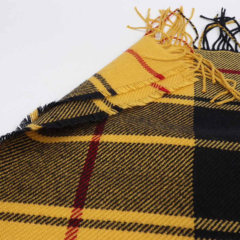 2022 winter men plaid scarf ca - Wool Scarf Men recensione e prezzo