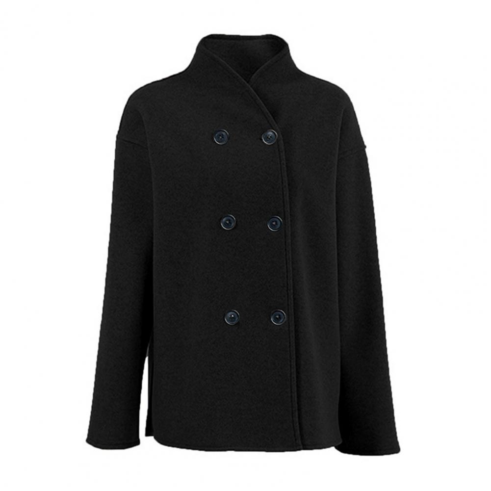 Women's Winter Cropped Wool Co - Wool Coat Peacoat recensione e prezzo