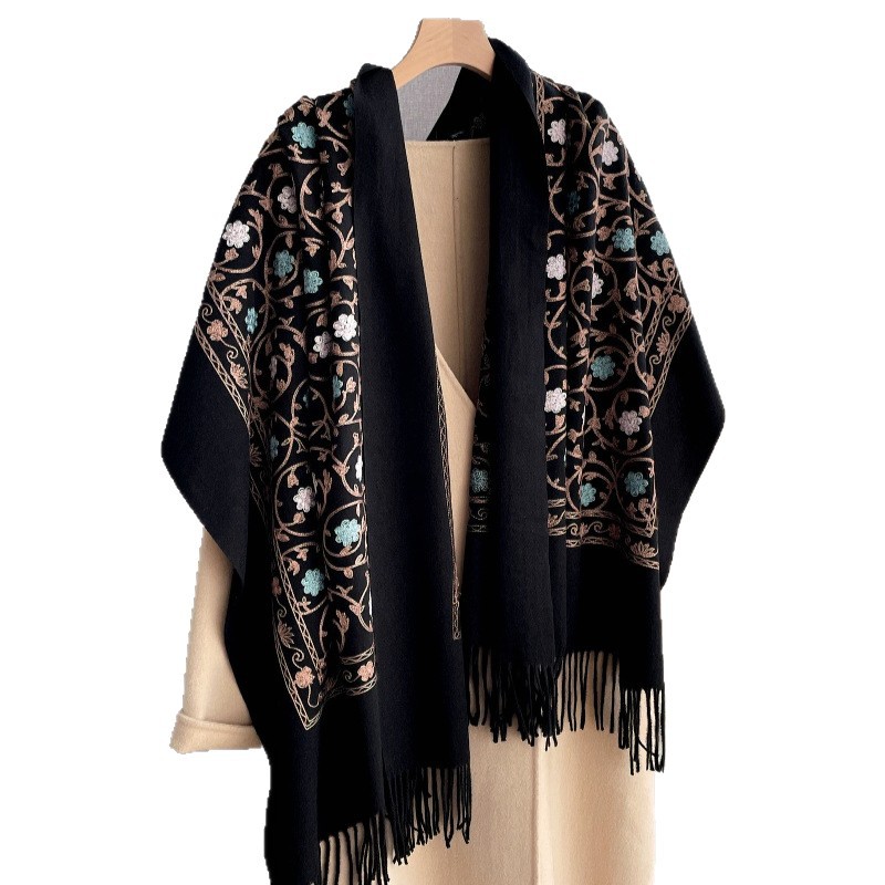 2025 New Embroidery Cashmere S - Cashmere Pashmina Wrap recensione e prezzo