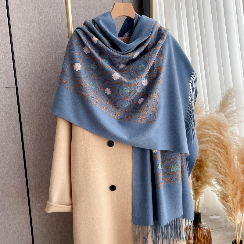 2025 New Embroidery Cashmere S - Cashmere Pashmina Wrap recensione e prezzo
