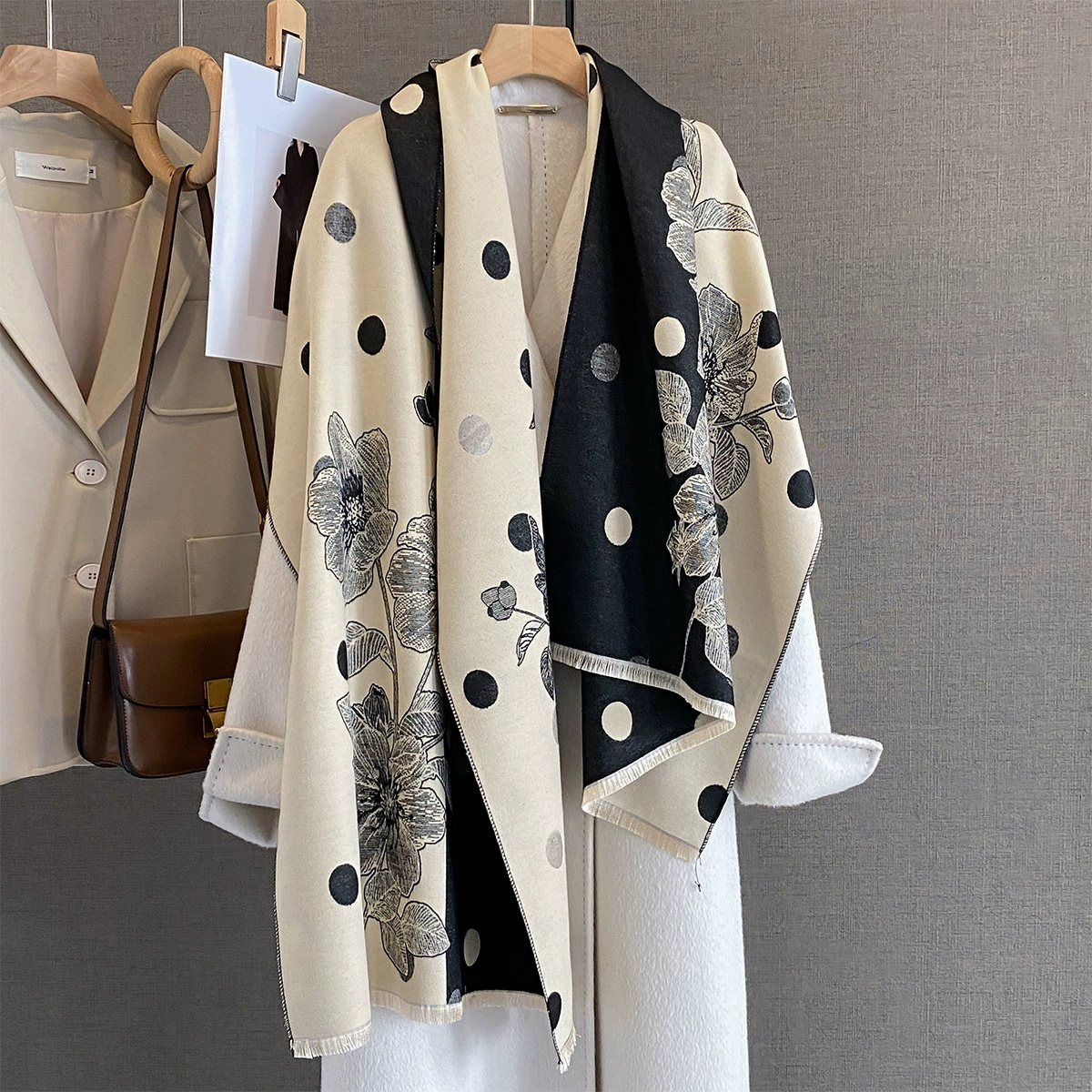 2025 Women Thicken Luxury Wint - Cashmere Pashmina Wrap recensione e prezzo