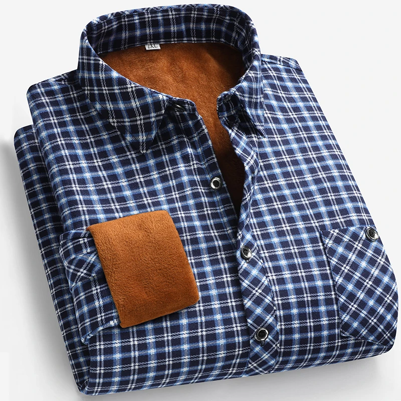 2026 Autumn and Winter Men's F - Flannel Shirt Lined recensione e prezzo