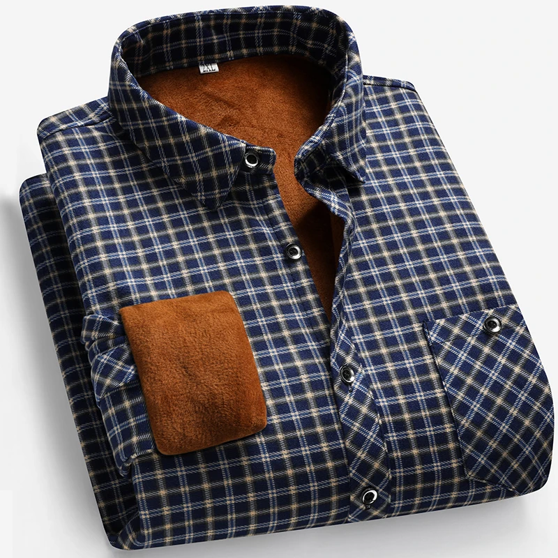 2026 Autumn and Winter Men's F - Flannel Shirt Lined recensione e prezzo