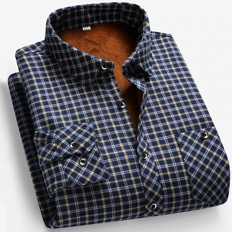 2026 Autumn and Winter Men's F - Flannel Shirt Lined recensione e prezzo