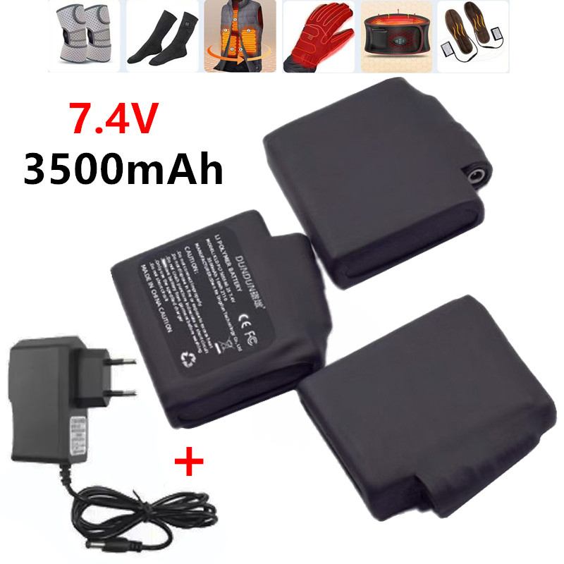 Heated Gloves Battery 7.4V 350 - Heated Vest Battery recensione e prezzo