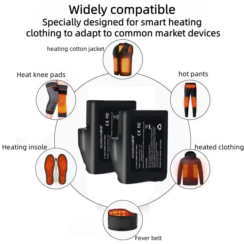 Heated Gloves Battery 7.4V 350 - Heated Vest Battery recensione e prezzo